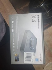 Sound Blaster X4 External Sound Card