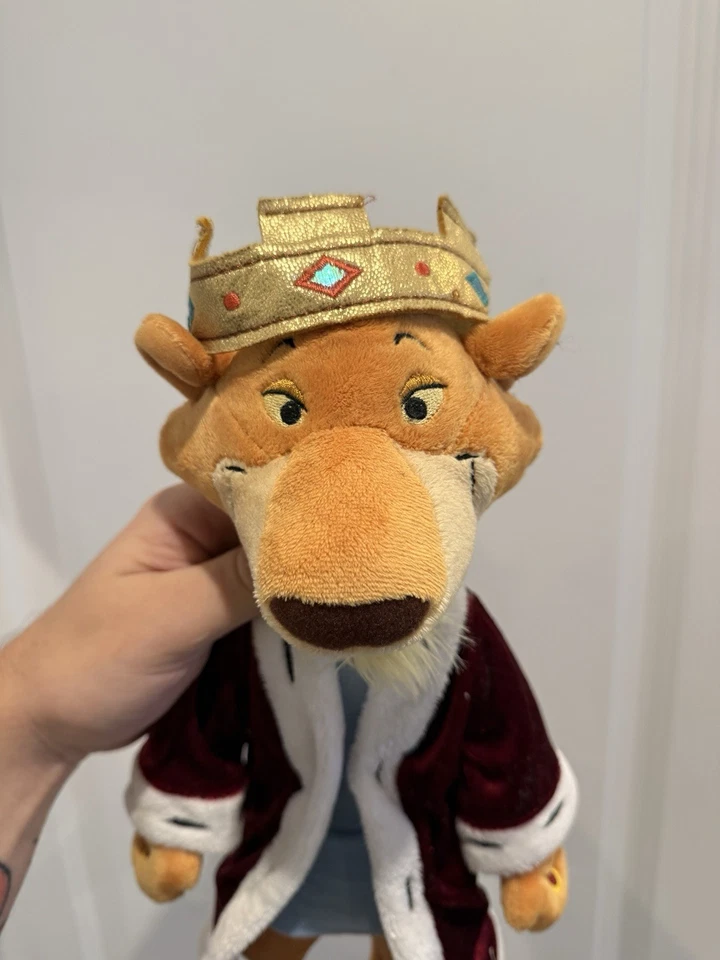 Disney Robin Hood Prince John Plush Soft Toy RARE Disney Store Exclusive - Image 3 of 4
