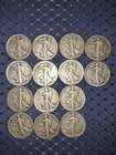 Walking Liberty 90% Silver Half Dollar Coin Lot!! 7 Dollar Face Value!!