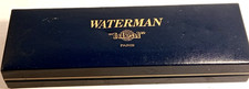 WATERMAN PARIS-CUSTODIA PER PENNA O STILO-VINTAGE-ASTUCCIO-SCATOLA-RARE BOX