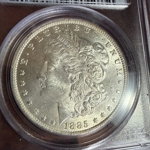 1885-O Morgan Dollar  PCGS MS63