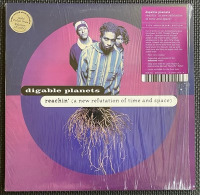 Digable Planets Reachin' 25th Anniversary Gold Wax Limited of 1000 Vinyl 2 LP
