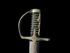Polish Sabre Hussar Sabre WZ 1750 with Finger and Smooth Scabbard