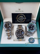 Rolex Sky Dweller Black Dial Two tone Gold Steel 326933 Oyster 42mm Box Papers 10