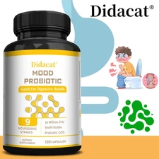 Probiotic capsules-improve gastrointestinal health and digestion-relax your mood