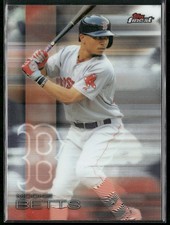 Mookie Betts 2016 Finest #35 Boston Red Sox
