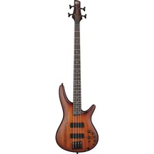 Ibanez SR Standard Series SR500A Electric Bass Guitar, Mahogany Brown Burst Low