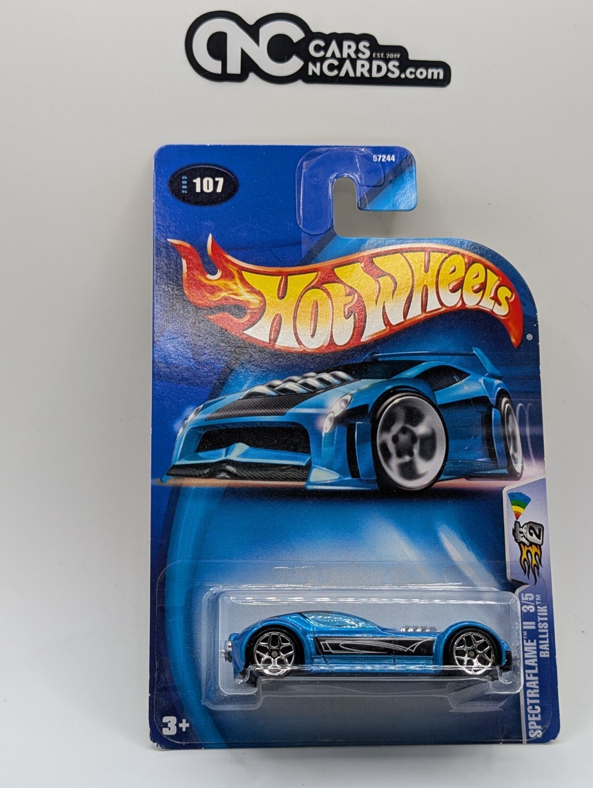2003 Hot Wheels Spectraflame II Series 3/5 Ballistik (Soft Corners)