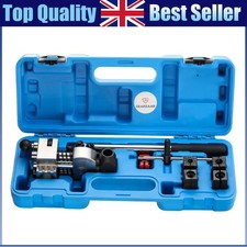 Single Bubble Double Flare Tool Brake Line Flaring Kit for Steel Brake Tube Pipe