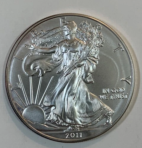 2011 Walking Liberty American Eagle Silver Dollar US Coin 1oz