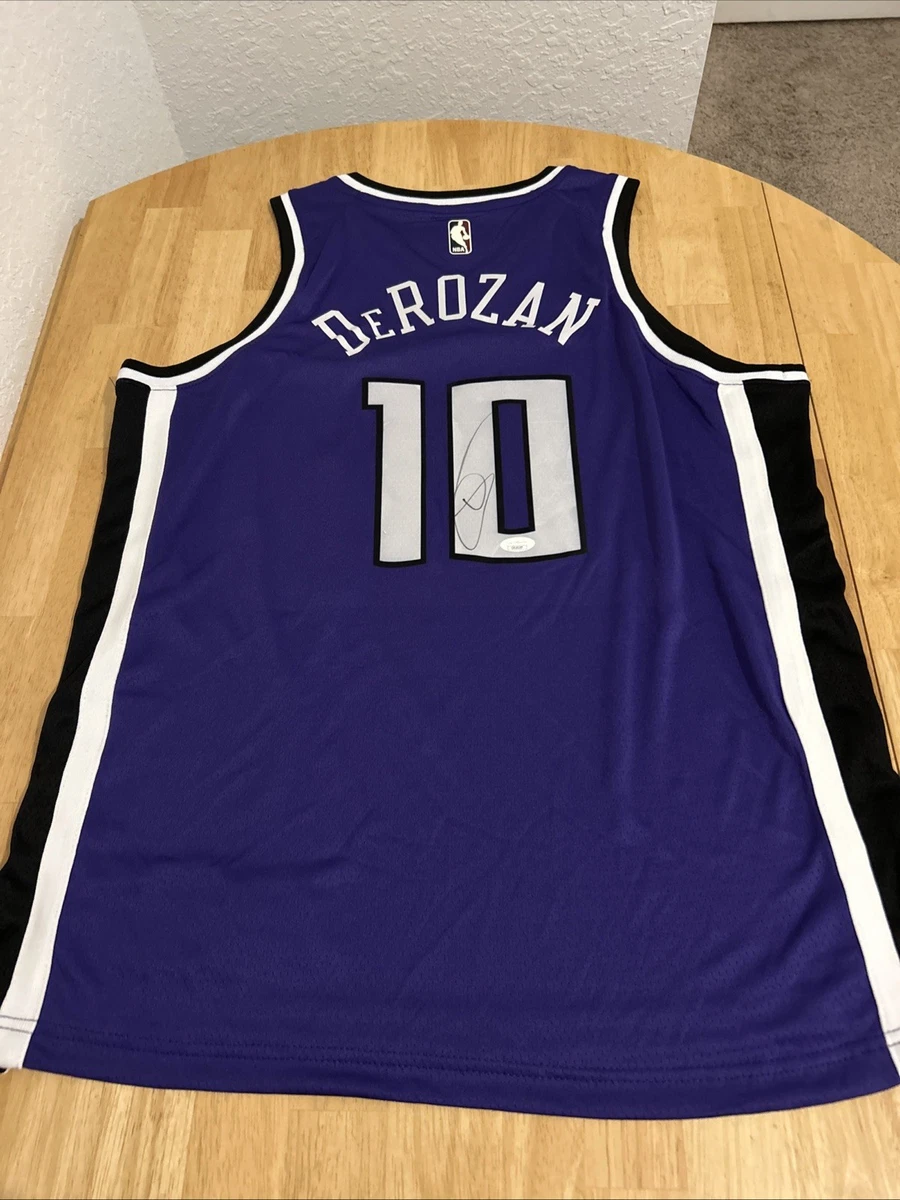 Maillot Signé DeMar DeRozan - Sacramento Kings, Authentifié PSA DNA - Original