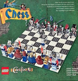 LEGO Games: Castle Chess Set (852001) Complete - Gently Used - READ DESCRIPTION