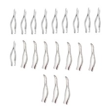 Set Of 20 Pieces EXTRACTING FORCEPS  150 151 DENTAL SURGICAL INSTRUMENTS