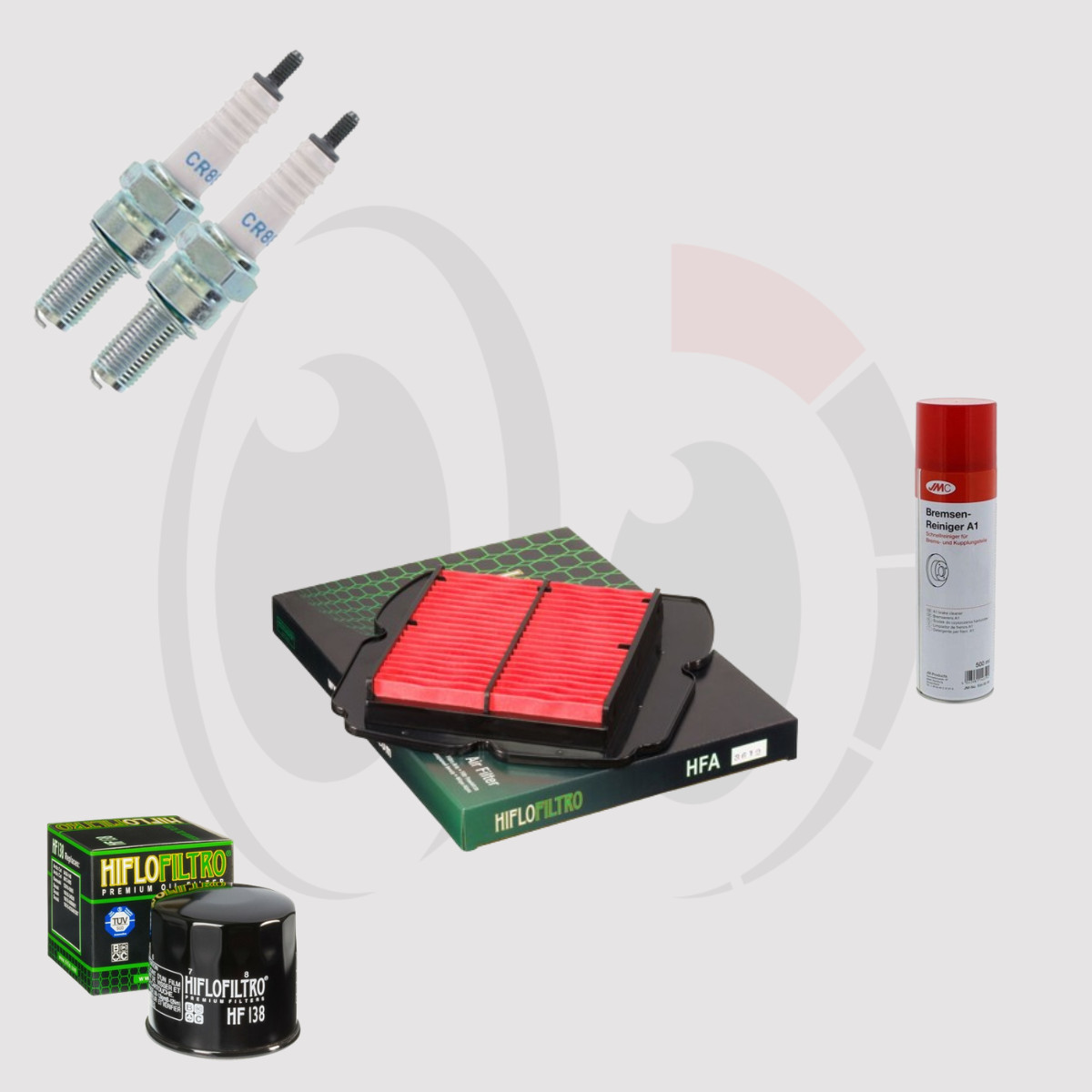 Kit entretien pour Suzuki SV 650 avec filtre à air haute filtration