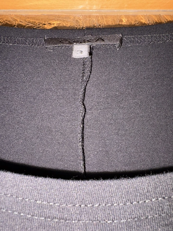 OSKA, Kleid, Größe 44(3), schwarz, Viskose/Elastan - Bild 4 von 4