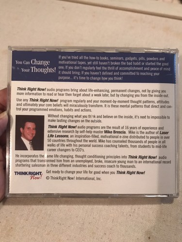 THINK RIGHT NOW! Finanzielle Fülle jetzt! 2 Disc Programm Top Zustand CD - Bild 2 von 4