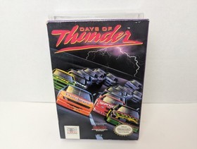Days of Thunder NES (Nintendo Entertainment System, 1990) Box & Cartridge Tested