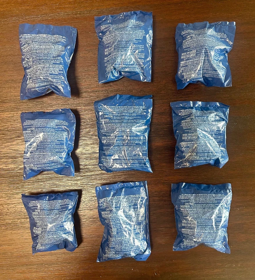 McDonald's 2005 Neopets - лот из девяти (#2-4, 6-8, 10-12) - новый - Изображение 2 из 2