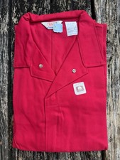 Vintage NWT Walls Master Made Apparel Big  Tall Sz 56 X-Tall Red Coveralls F1