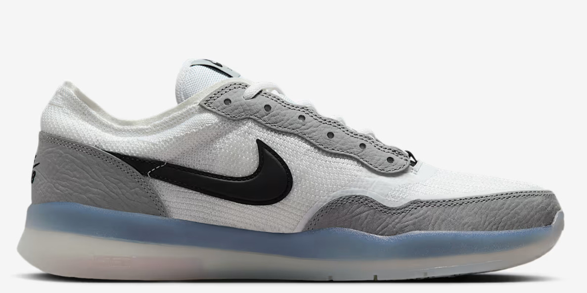 Nike SB PS8 Wolf Grey/Wolf Grey/White/Black FV8493-004 Size 9 thumbnail 2