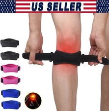 2× Knee Brace Support Patella Stabilizer Strap Arthritis Pain Relief Running USA