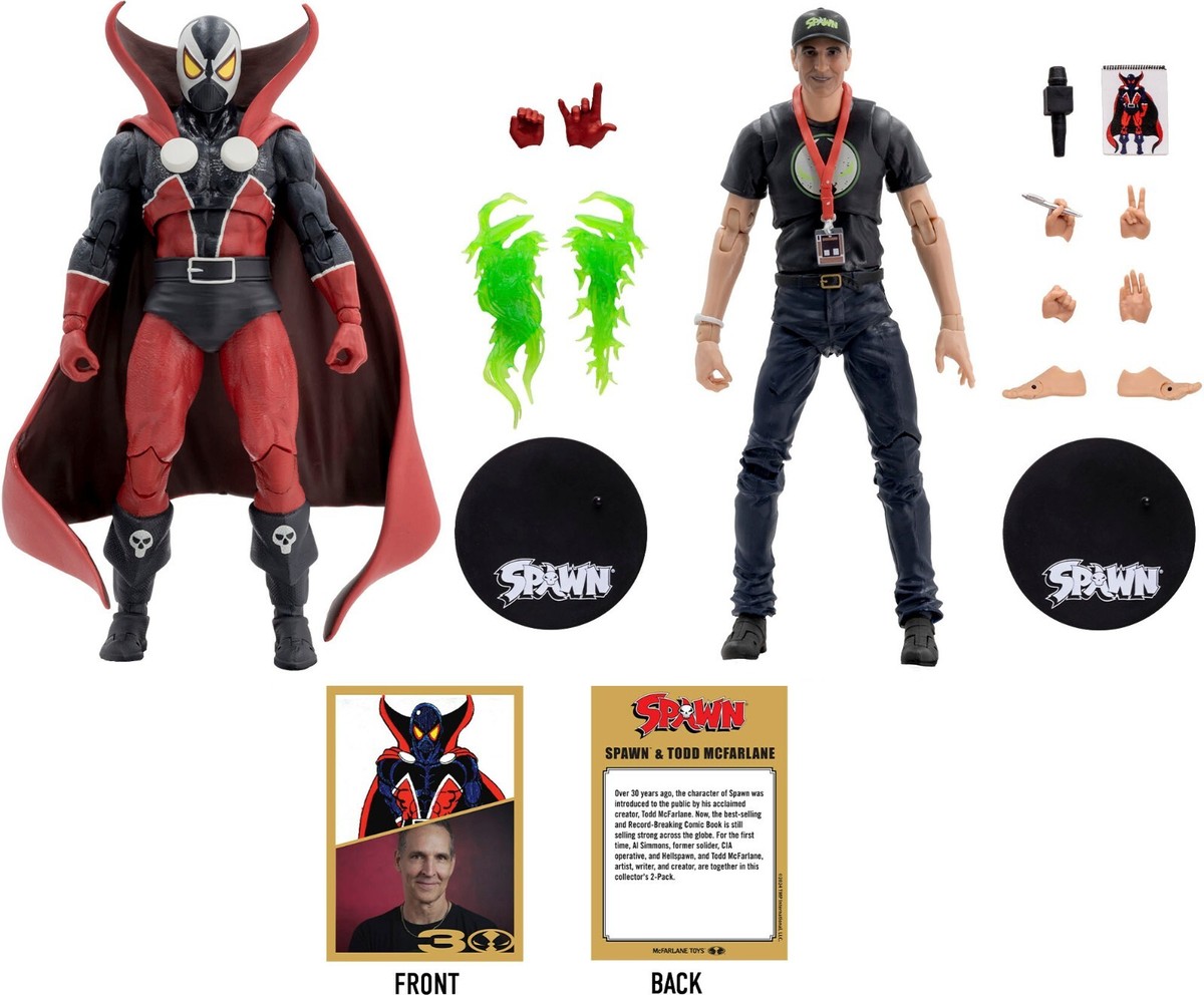 アメコミ McFARLANE TOYS THE ART OF SPAWN ISSUE30 McFarlane Toys - SPAWN MULTIPACK - SPAWN (30TH ANNIVERSARY