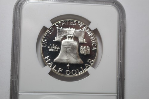 1956 Type 2 Franklin Half Dollar PF68 Ultra Cameo NGC #004 - Picture 5 of 6
