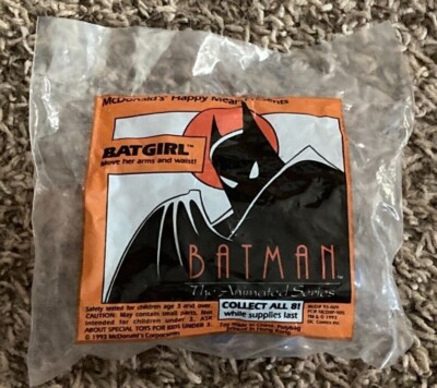 1993 BATMAN THE ANIMATED SERIES MCDONALDS HAPPY MEAL TOYS - U