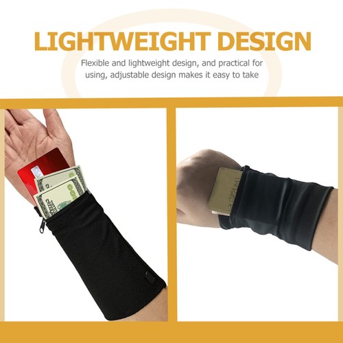 Mobile Phone Bag Sports Wear Wrist Pouch Fitness Arm Workout Holder - 第 3/12 張圖片