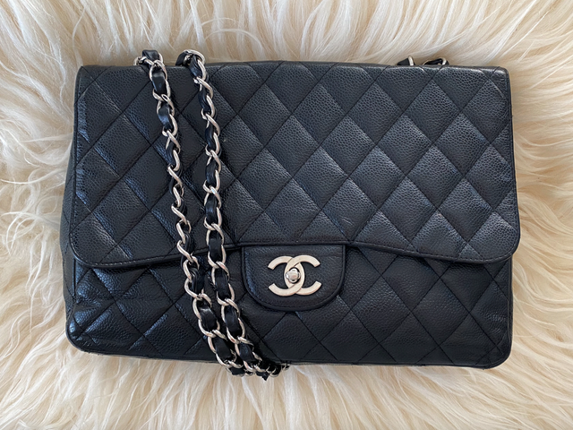 chanel black caviar