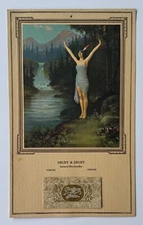 Rare 1929 R. Atkinson Fox Wanetah Indian Maiden Calendar Signed Dupre, Complete