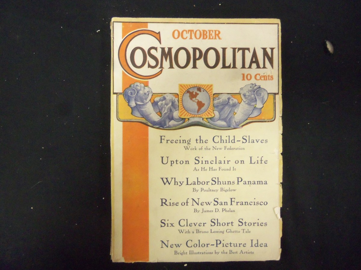 ca　Magazine　1965年 1906 OCTOBER COSMOPOLITAN MAGAZINE - NICE COVER, ADS AND