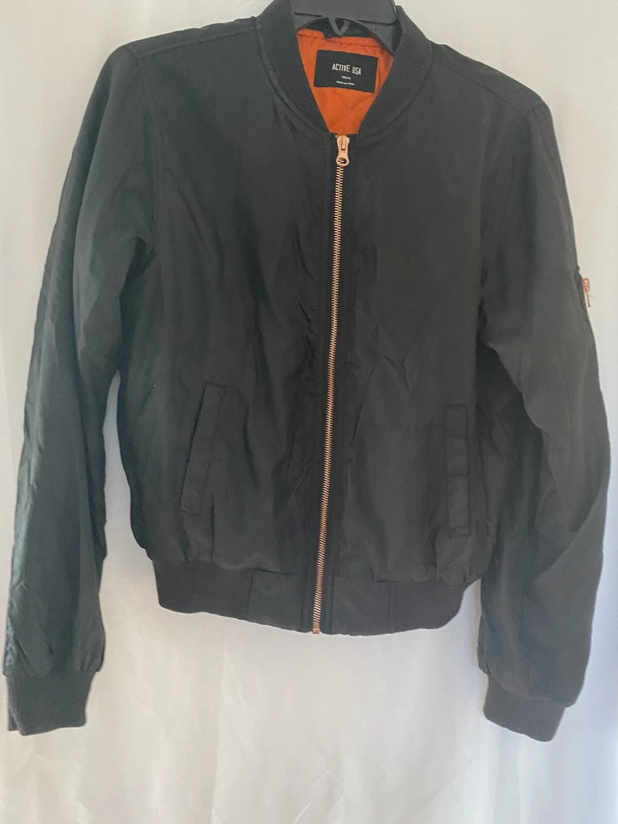 Black bomber orange lining cheap