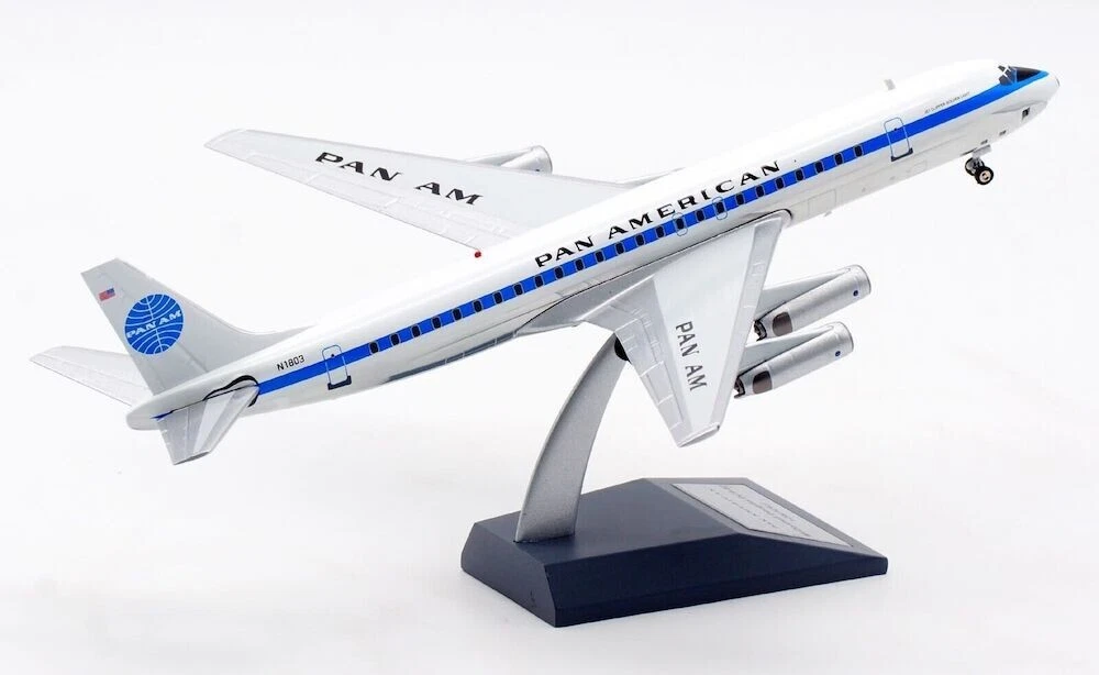 DC-8-62 PAN AM REG: N1803 WITH STAND - INFLIGHT 200 IF862PA0922P 1/200