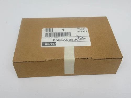 Parker B5G1ACB53C 2-Pos. Solenoid Valve 1/4" 120V 50/60Hz 145Psi *SEALED* NEW