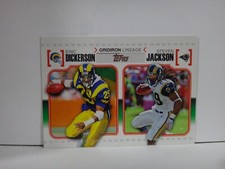 2010 Topps Gridiron Lineage Eric Dickerson Steven Jackson #GL-DJ HOF