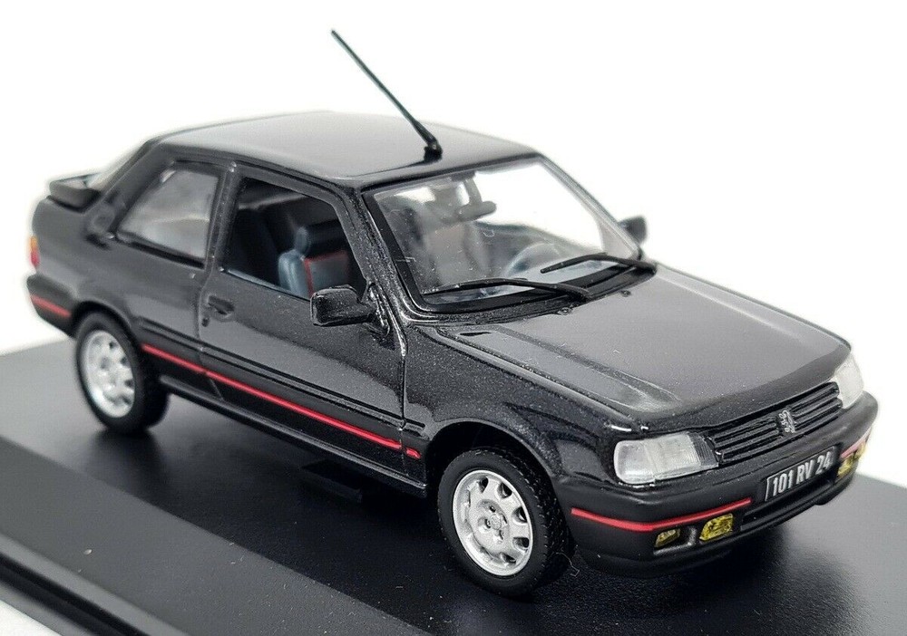 Norev 1/43 - Peugeot 309 Gti Metallic Grey Diecast Scale Model Car