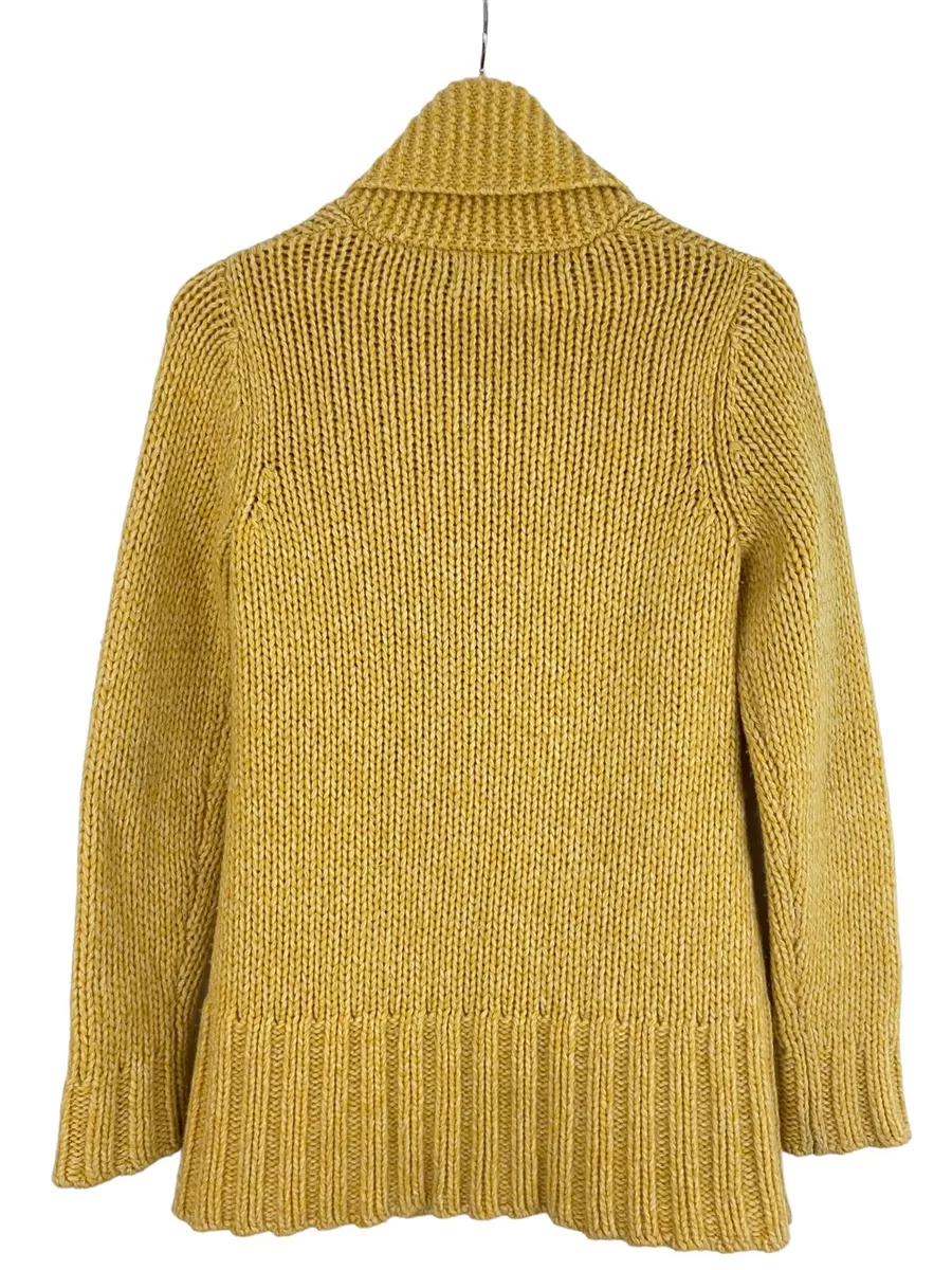American eagle yellow cardigan sale