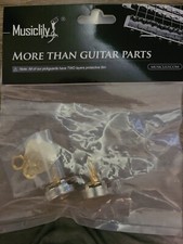 Musiclily Metric Mini 18mm Split Shaft Pot A500K Guitar Potentiometer 2 Pieces