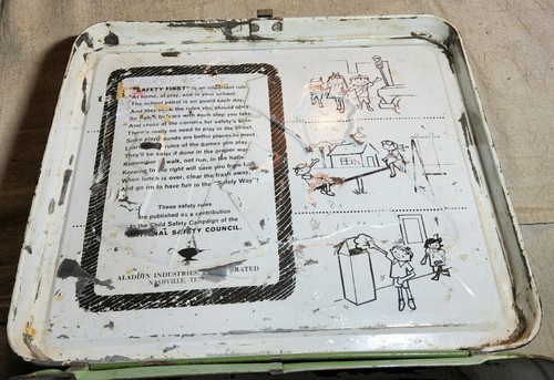 VINTAGE GOMER PYLE USMC 1960's ERA METAL LUNCHBOX ALADDIN NASHVILLE -NO THERMOS- - Picture 13 of 15