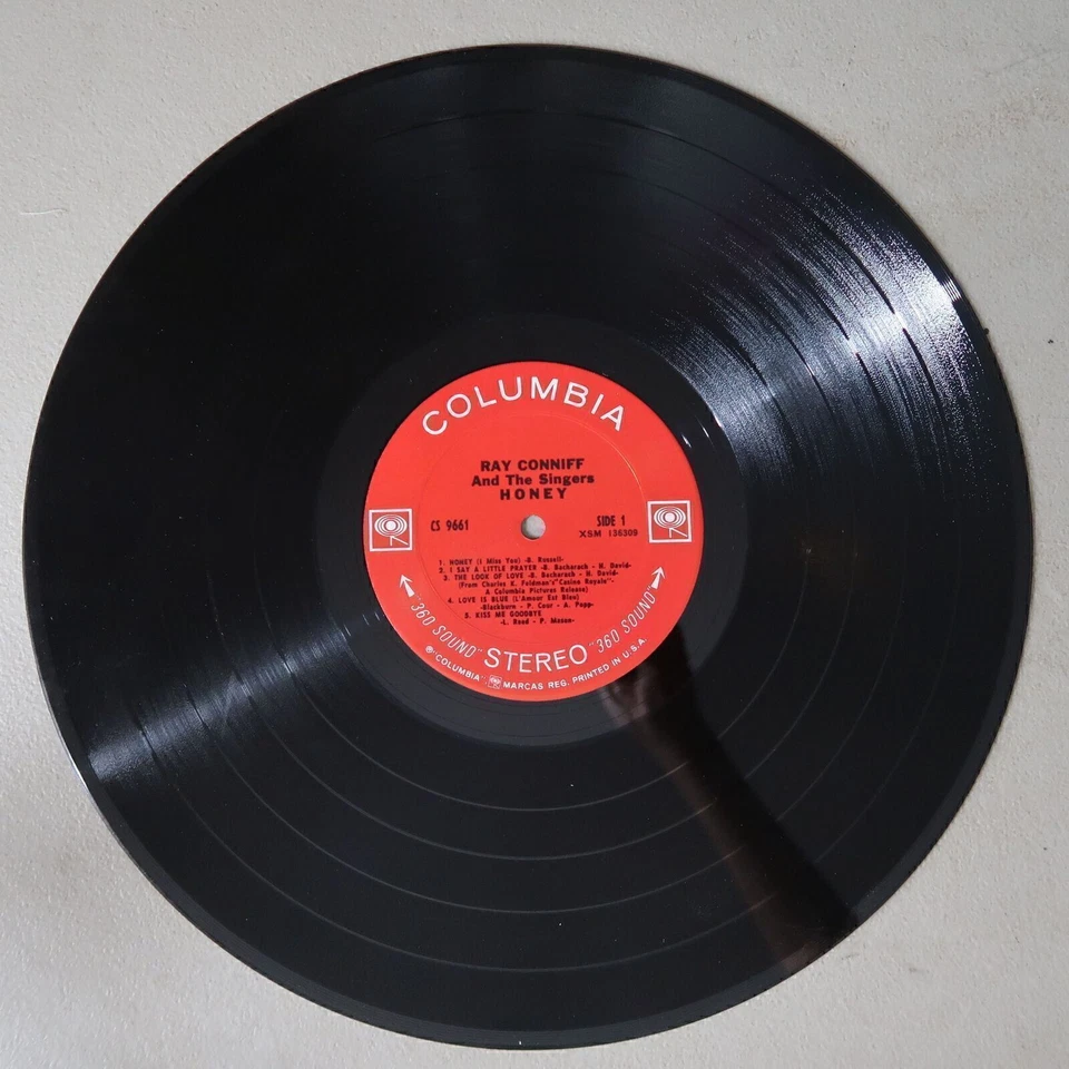 RAY CONNIFF HONEY VINYL LP COLUMBIA VG 93 Foto 4 de 4