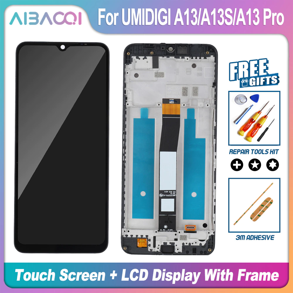 UMIDIGI A13 A13S A13 Pro LCD Touch Screen Frame Assembly Replacement