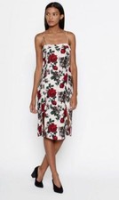 SALE! Equipment KELBY SLIP DRESS COSMETIC PINK MULTI FLORAL $288 SIZE S/M