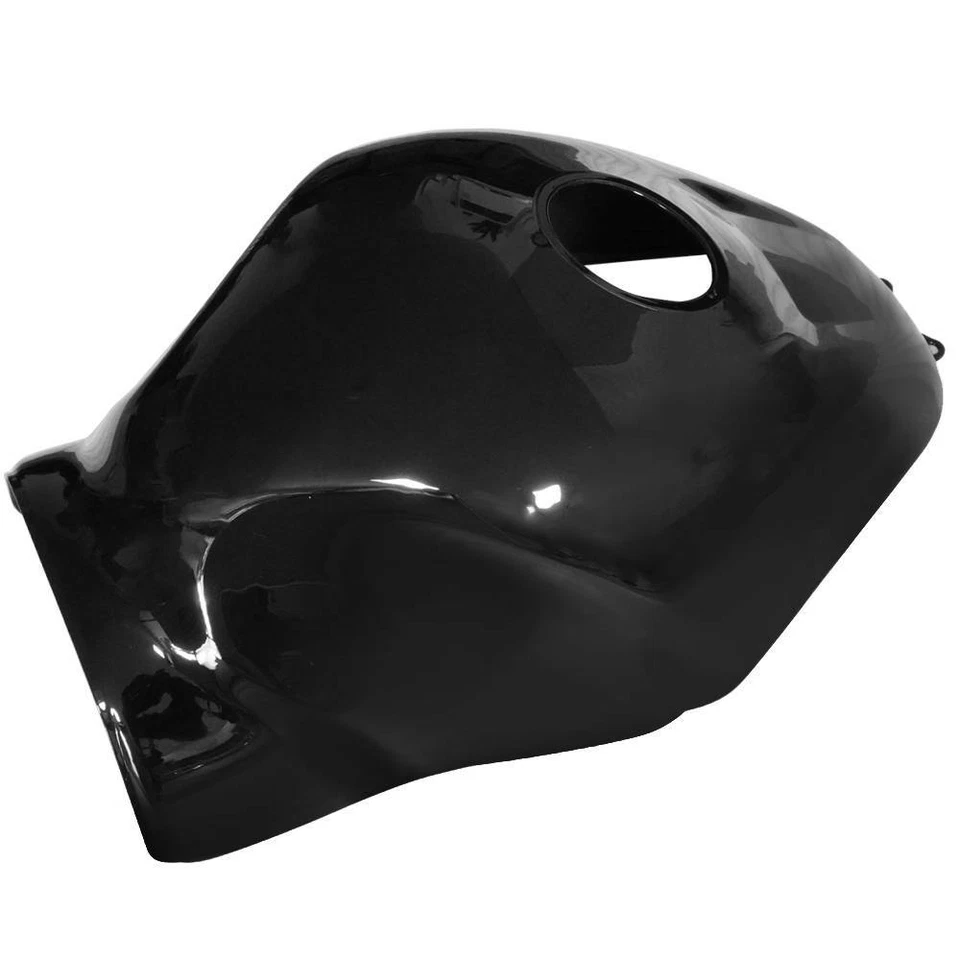 Cubierta de tanque de gasolina negro brillante inyección ABS para SUZUKI Hayabusa GSX1300R 1999-2007 Foto 2 de 4