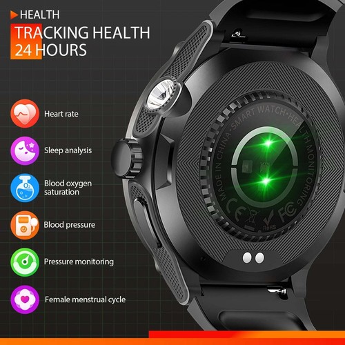 LaNikar Smart Watch 3ATM Waterproof Compass LED Flashlight Heart Monitor - 第 5/22 張圖片
