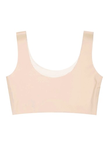 Mädchen Trägershirt Pubertät Crop Top Lauf BH Yoga Büstenhalter Training Bralette Wandern - Bild 18 von 59