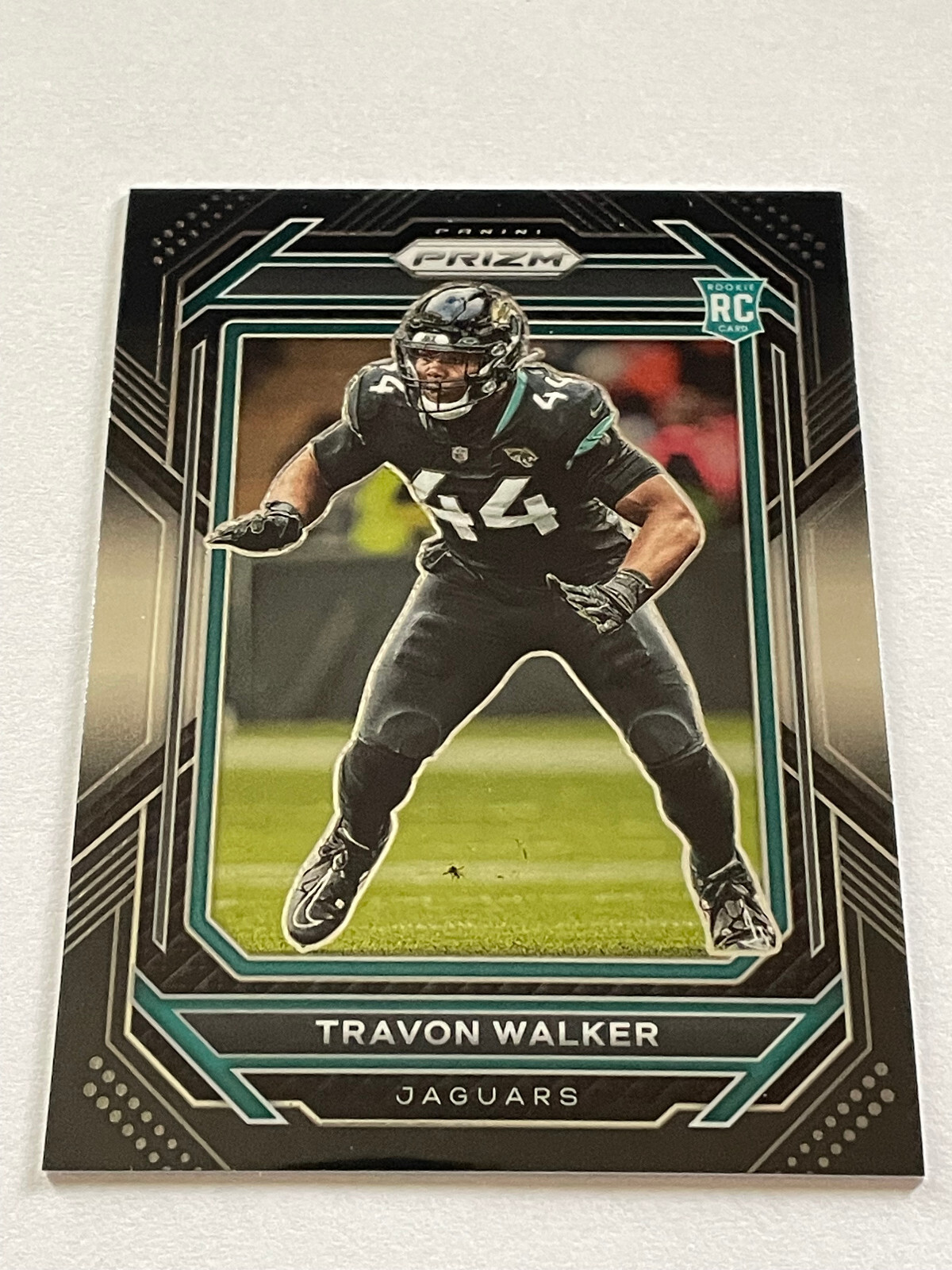 2022-23 Panini Chronicles Prizm Black Travon Walker #PB-21 Rookie Card Jaguars