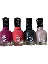 Sally Hansen Miracle Gel Nail Polish, Multicolors 0.5oz See Pictures For Details
