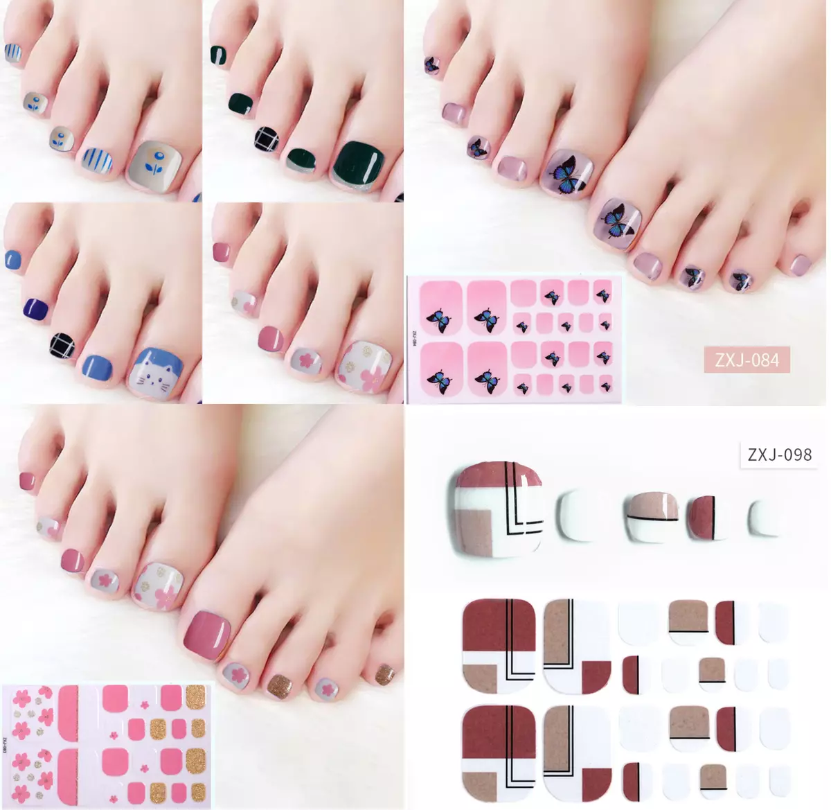 13 Best Nail Wraps & Stickers That Are Long-Lasting & Easy to Apply |  Glamour