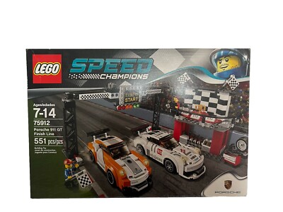 LEGO SPEED CHAMPIONS: Porsche 911 Gt Finish Line (75912) 5702015348409|